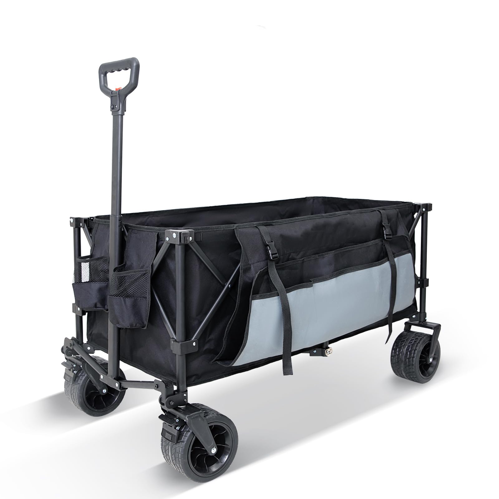 Fundango Folding Wagon 180l Dual Chassis Camping Wagon – Broadout