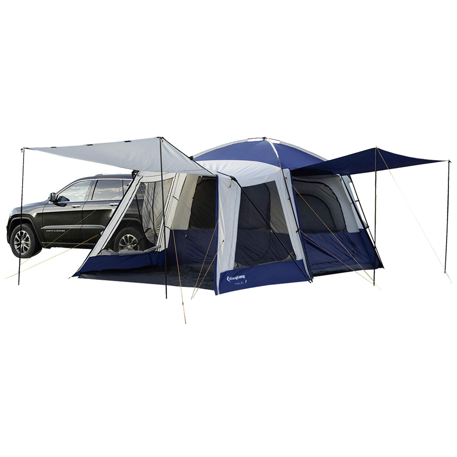 Tents that attach outlet to suvs