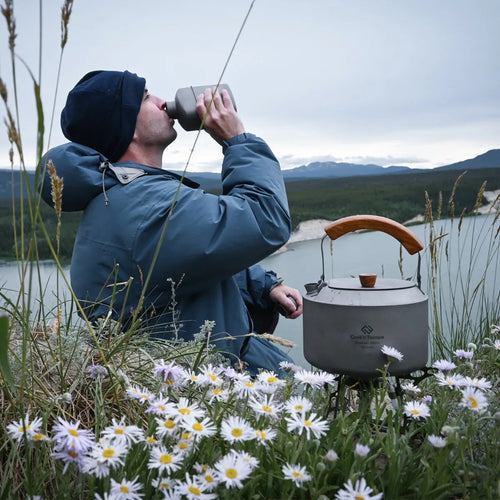 Cook'n'Escape Polar Night Coffee-Tea Set Pro – Perfect for Outdoor Enthusiasts!