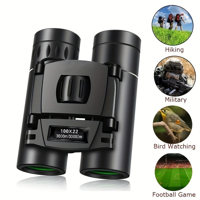 KinWild 100x22 High Definition Telescope Binoculars