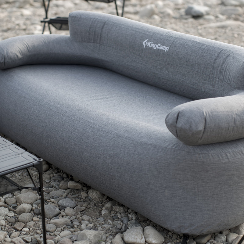 Load image into Gallery viewer, KingCamp Inflatable Loveseat With Foot Pump
