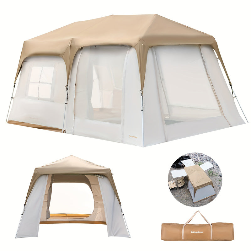 Load image into Gallery viewer, KingCamp MOUNTAIN IN T2 Instant Cabin Tent
