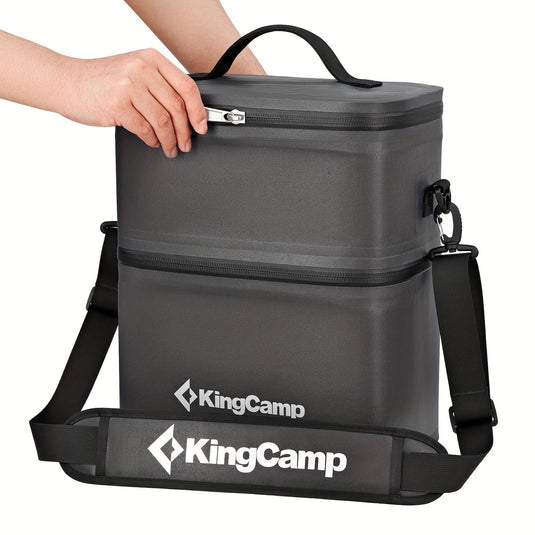 KingCamp LINDEMAN Double Layer Cooler Bag Insulated Leak Proof Soft Cooler Bag