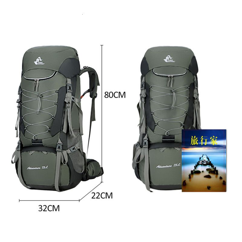 Load image into Gallery viewer, KinWild 75L Camping Hiking Backpacks With Rain Cover
