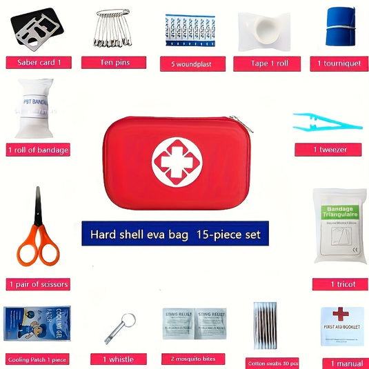 KinWild 184pcs First Aid Kits