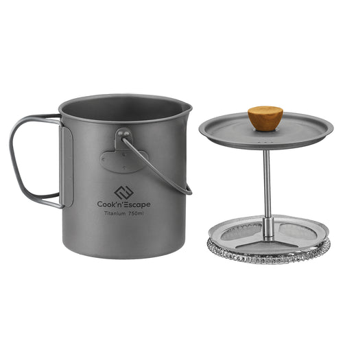 Cook'n'Escape 750ml Titanium Coffee Cup