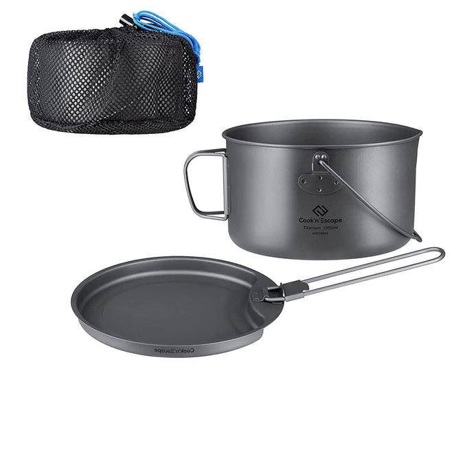 Cook'n'Escape Mountain Top Pot Titanium Pot