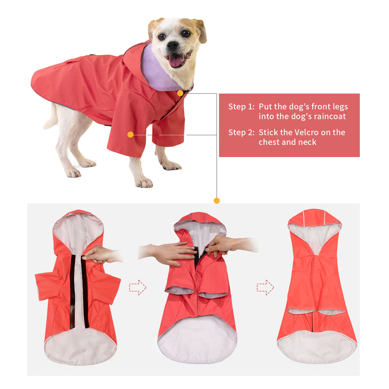 Load image into Gallery viewer, KingCamp PETS Dog Raincoat
