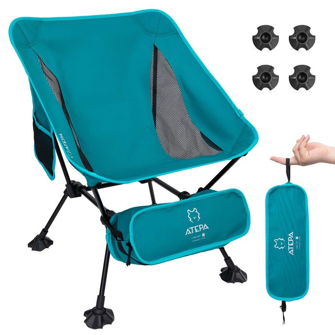 ATEPA Ultralight Square Tall Camping Chair