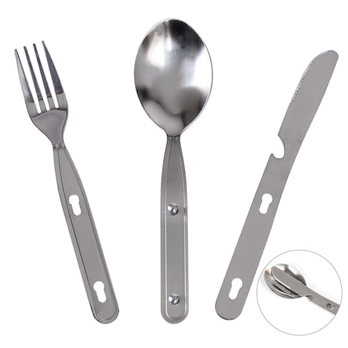 KingCamp Cutlery Set Three-Piece Knife/Fork/Spoon Set