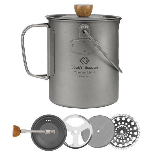 Cook'n'Escape 750ml Titanium Coffee Cup