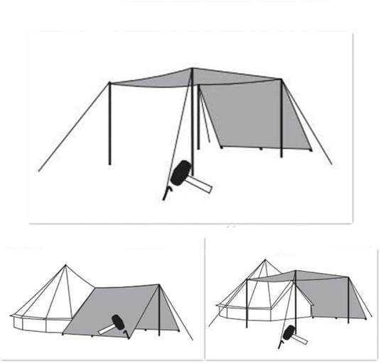 KingCamp Camping Tarp, Large Awning