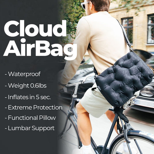 ATEPA Cloud AirBag 4-in-1 Inflatable Messenger Bag