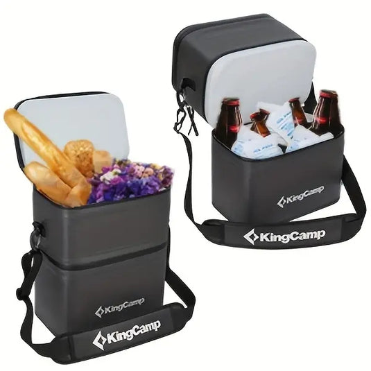 KingCamp LINDEMAN Double Layer Cooler Bag Insulated Leak Proof Soft Cooler Bag