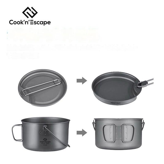 Cook'n'Escape Mountain Top Pot Titanium Pot