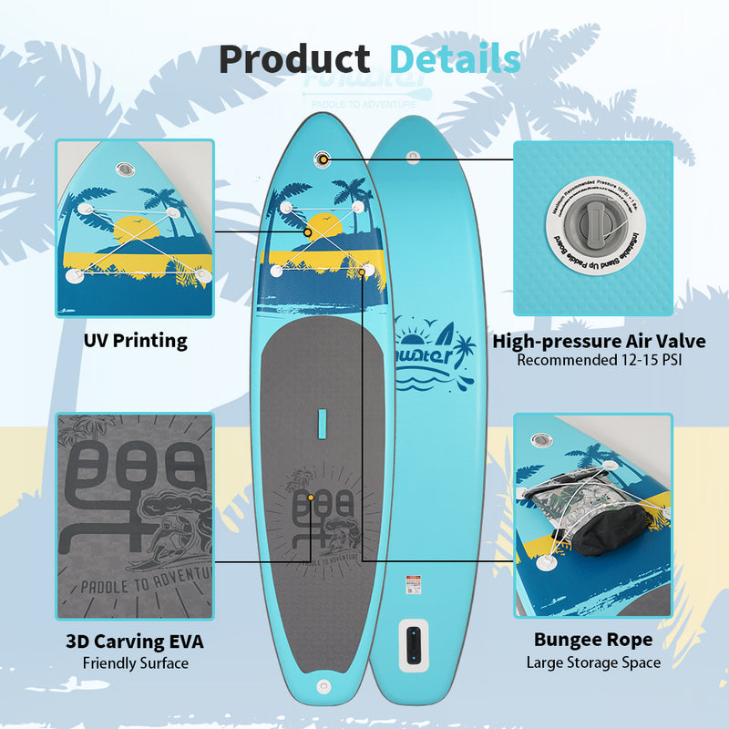 Load image into Gallery viewer, FunWater Stand Up Paddle Board 335*84*15cm
