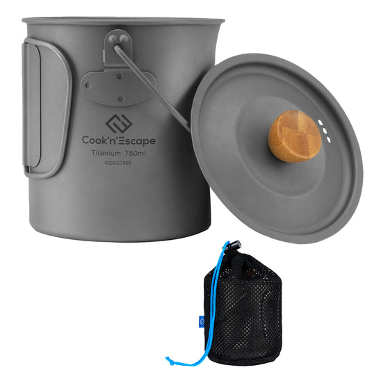 Cook'n'Escape 750ml Titanium Coffee Cup