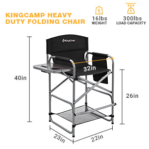 KingCamp Tall Director Chair