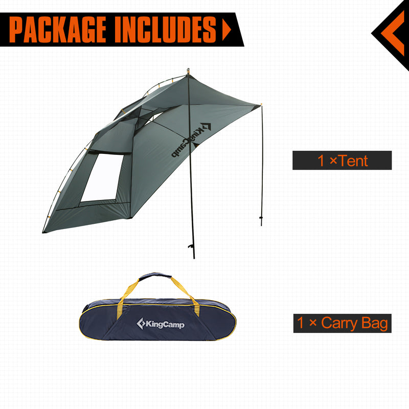 Load image into Gallery viewer, KingCamp Compass SUV Shelter
