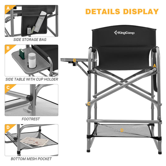 KingCamp Tall Director Chair