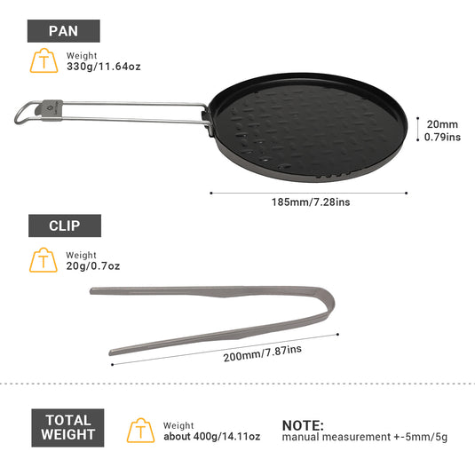 Cook'n'Escape Titanium Grill Pan