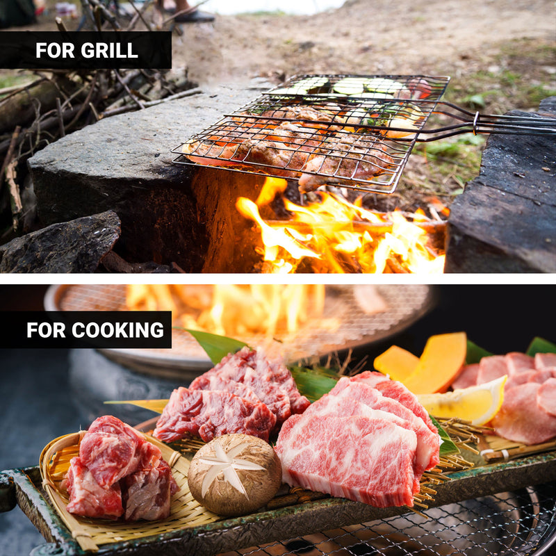 Load image into Gallery viewer, Cook&#39;n&#39;Escape Fireskill -Titanium Suspenable Grill Titanium Grill
