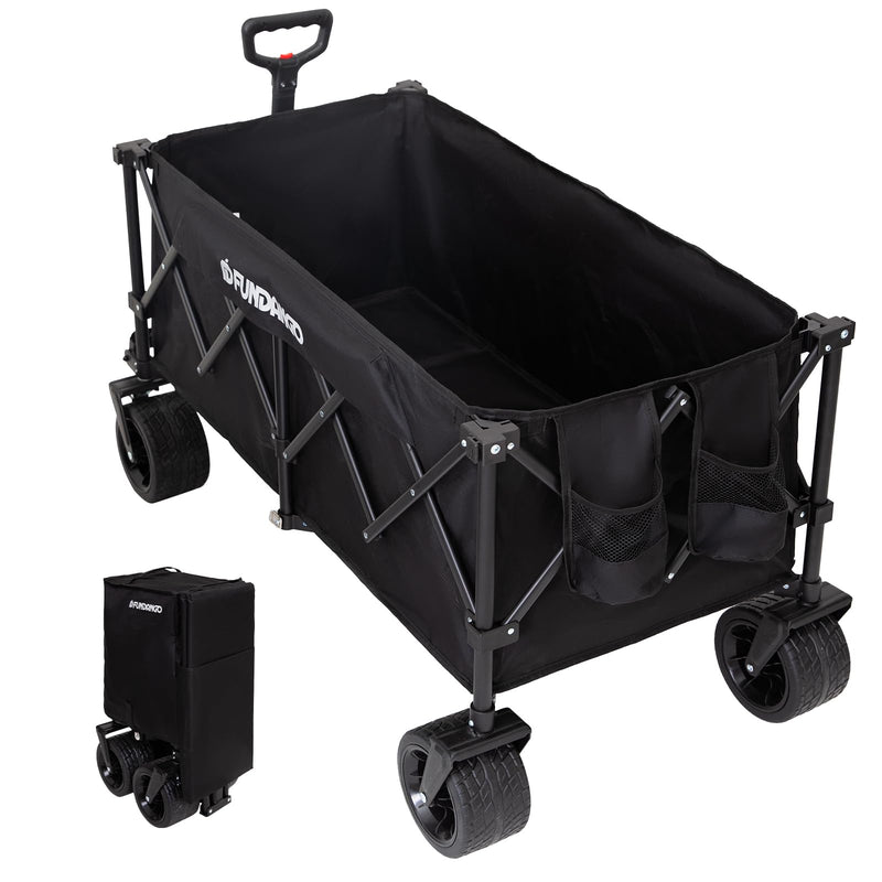 Load image into Gallery viewer, FUNDANGO Folding Wagon 180L Dual Chassis Camping Wagon
