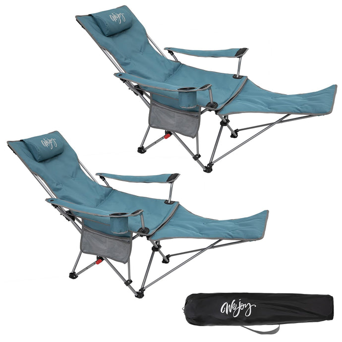 WEJOY Lightweight Foldable Stretch Lounge Chair