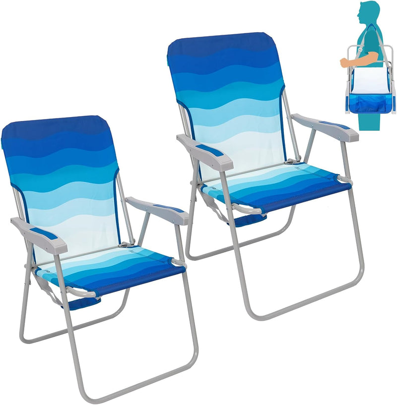 Load image into Gallery viewer, WEJOY Tall Beach Chair
