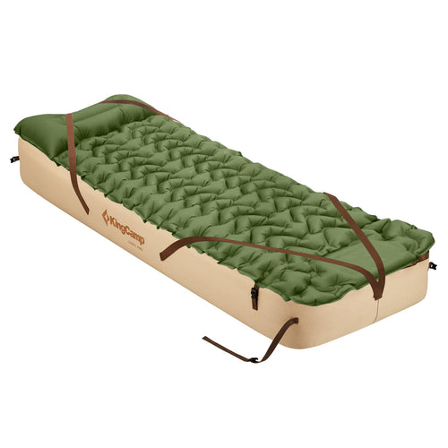 KingCamp Inflatable Camp Bed & Mattress Bundle