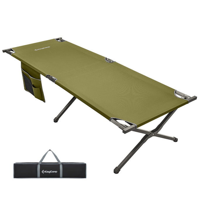 KingCamp BANYAN Steel Army Cot L Family Comfort Bed