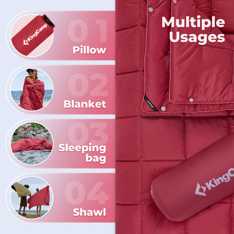 Load image into Gallery viewer, KingCamp BLANKET SMART 150 Camping Blanket
