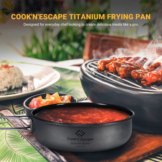 Cook'n'Escape Titanium Frying Pan