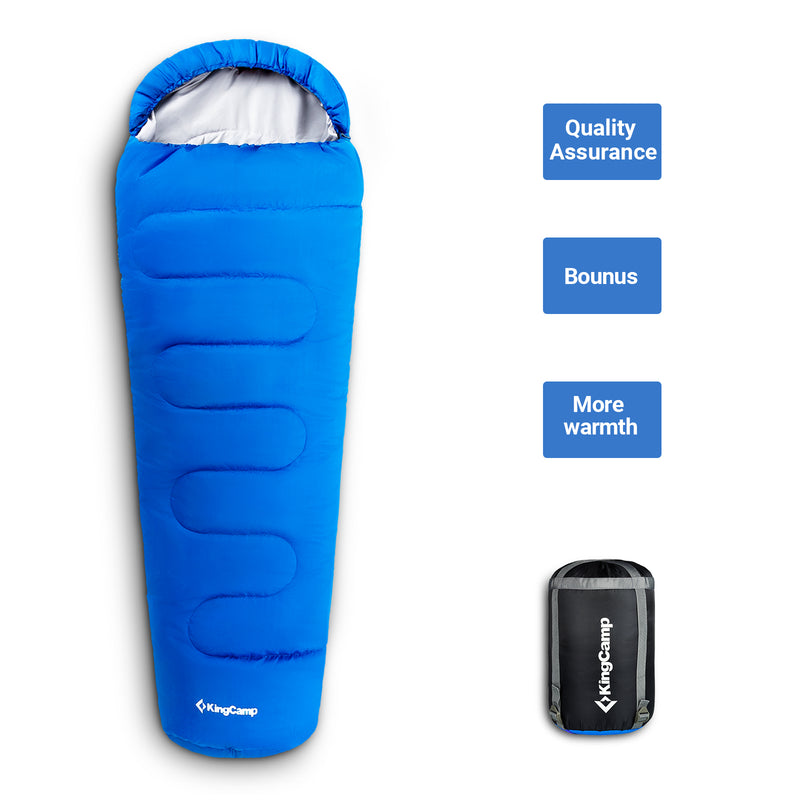 Load image into Gallery viewer, KingCamp Treck 300XL Sleeping Bag-Mummy
