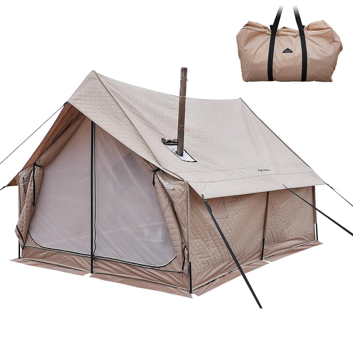 KingCamp 4-Season Cotton Tent with Stove Jack for 4-5 People