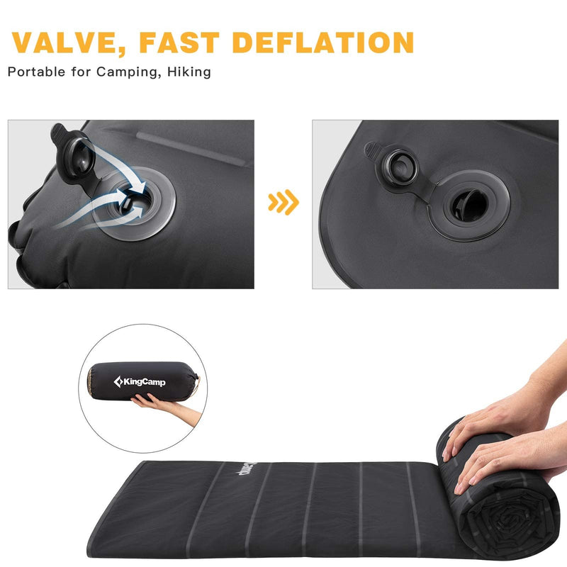 Load image into Gallery viewer, Kingcamp Deluxe Comfort Duo Double Air Pad
