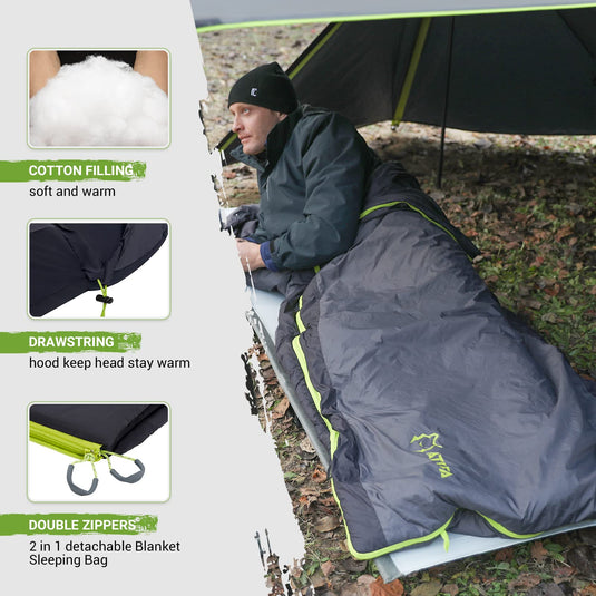 ATEPA VOLCANIC ROCK 240 3 in 1 Sleeping Bag