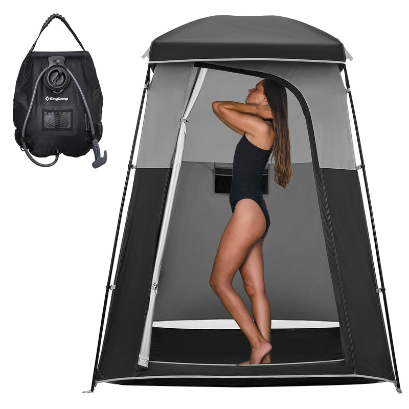 Load image into Gallery viewer, KingCamp MARASUSA Oversize Camping Shower Tent 1/2 Room Outdoor Toilet Tent
