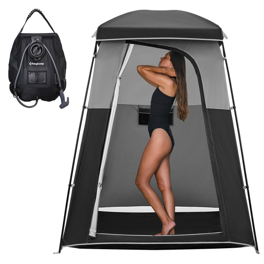 KingCamp MARASUSA Oversize Camping Shower Tent 1/2 Room Outdoor Toilet Tent