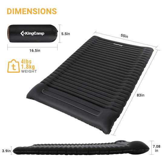 Kingcamp Deluxe Comfort Duo Double Air Pad