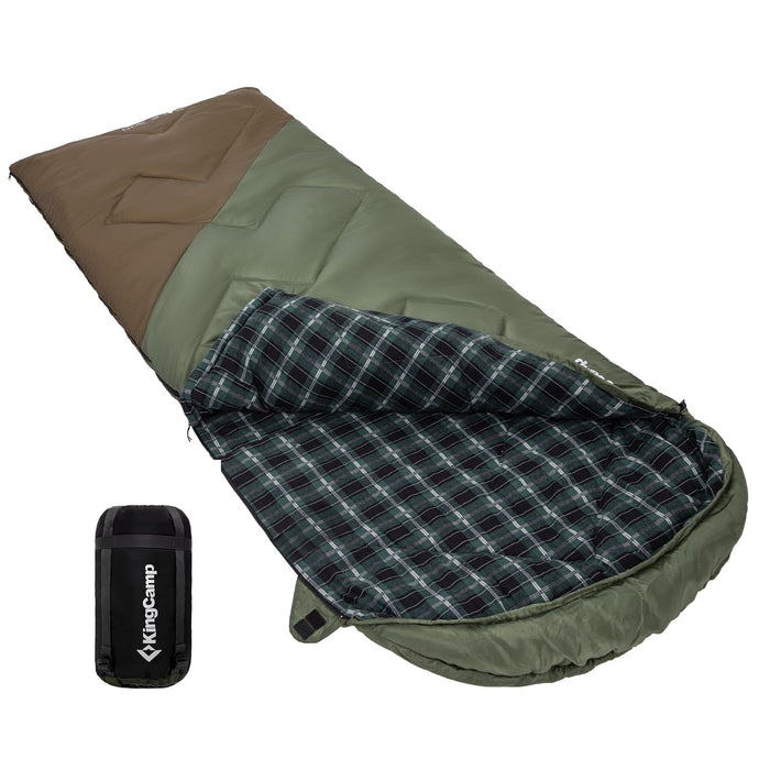 KingCamp GALE 300 Sleeping Bag-Envelope With Hood