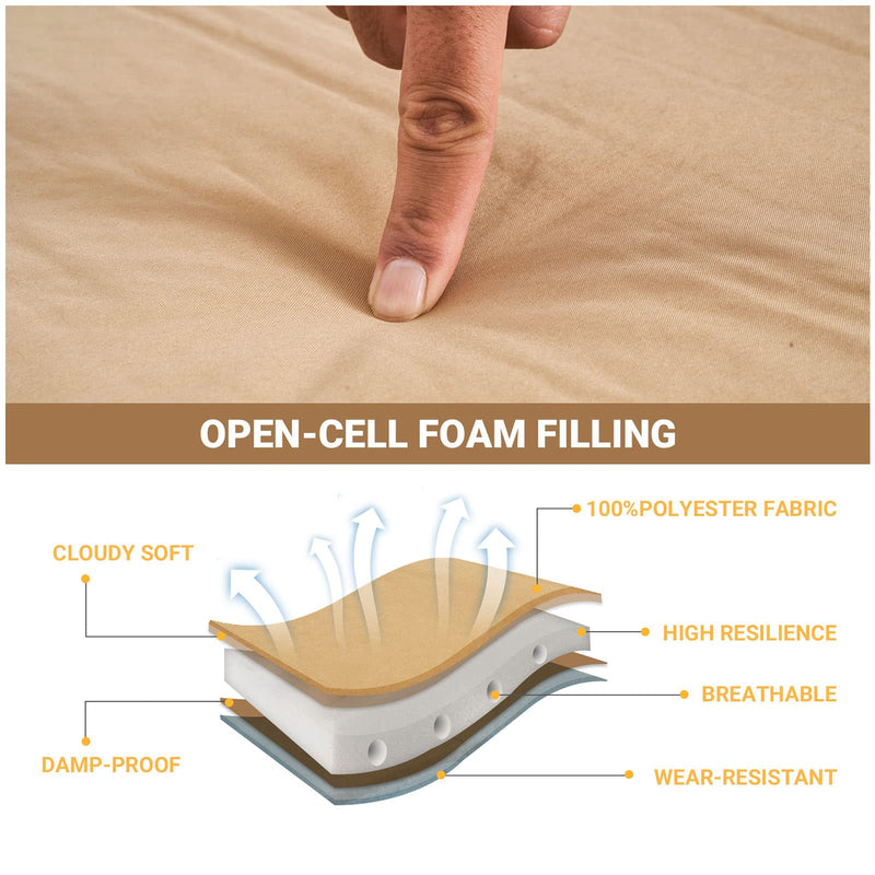 Load image into Gallery viewer, KingCamp 3-Inch Self-Inflating Foam Camping Mat
