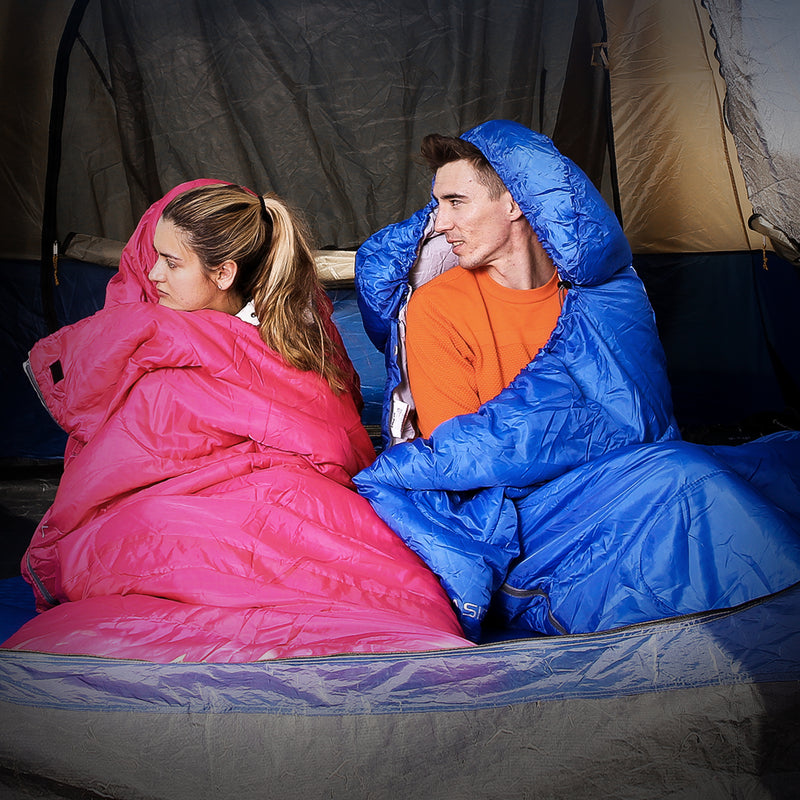 Load image into Gallery viewer, KingCamp Oasis 250 Sleeping Bag-Envelope With Hood
