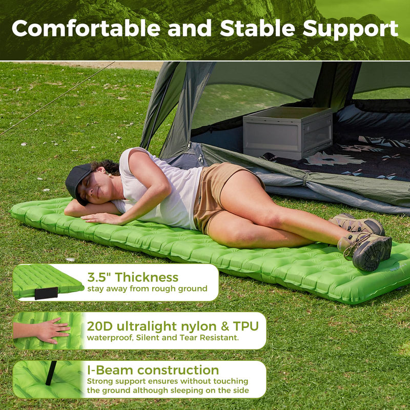 Load image into Gallery viewer, ATEPA Ultralight Insulated Sleeping Pad
