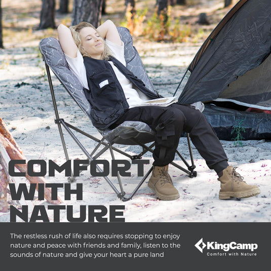 KingCamp C20 B Oversized Butterfly Camp Chair