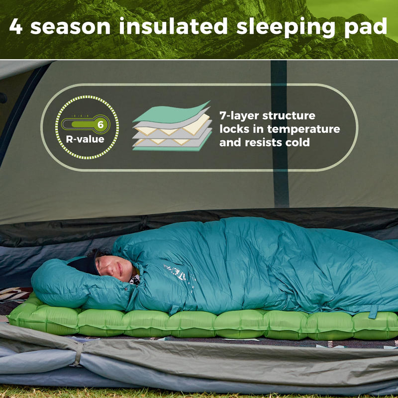 Load image into Gallery viewer, ATEPA Ultralight Insulated Sleeping Pad
