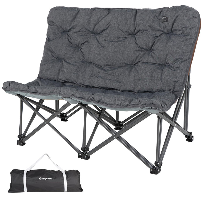 KingCamp LEMON C20 Two-Seater Folding Butterfly Lounge Chair