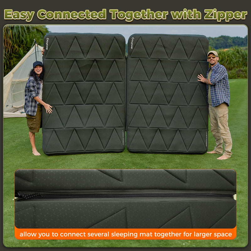 Load image into Gallery viewer, KingCamp GORGEOUS DOUBLE 17 Double Air Pad Inflatable Camping Mattress
