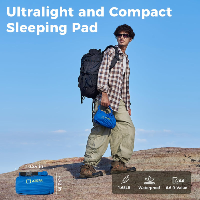 Load image into Gallery viewer, ATEPA All-Season Ultralight Insulated Sleeping Pad
