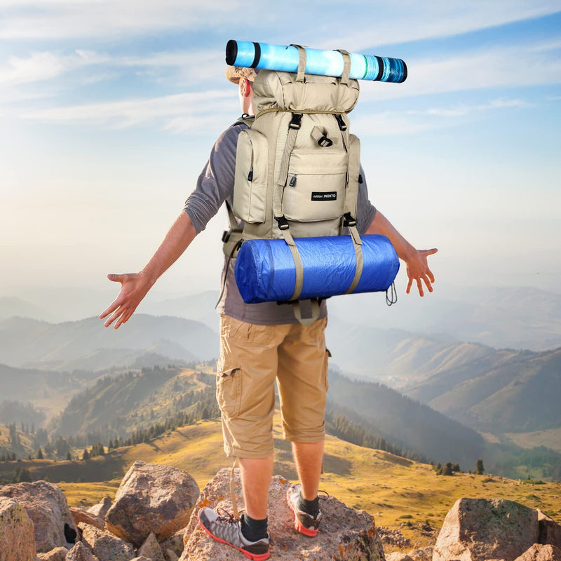 Load image into Gallery viewer, 85L Lightweight Internal Frame Hiking Backpack
